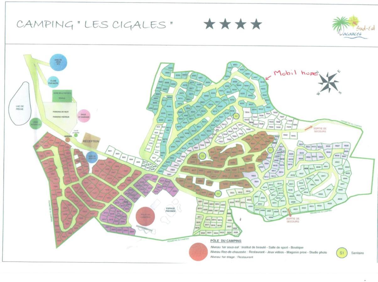 Camping Mobil Florida - Les Cigales - 5 Etoiles